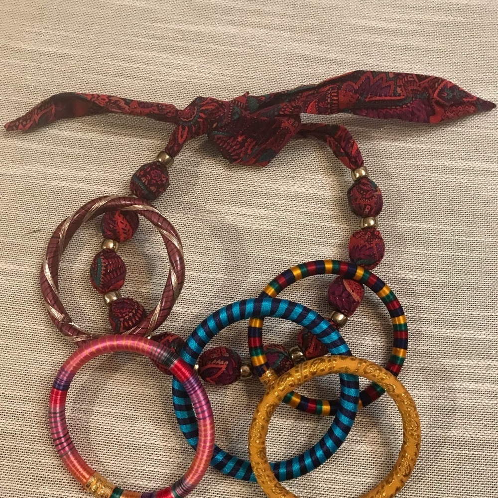 6 Piece set Necklace and Bracelets
